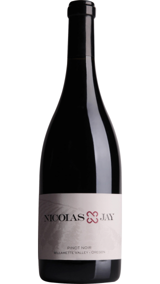 Bottle of Nicolas Jay Pinot Noir Willamette Valley 2016 wine 750 ml