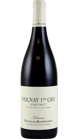 Bottle of Nicolas Rossignol Volnay Premier Cru Chevret 2019 wine 750 ml