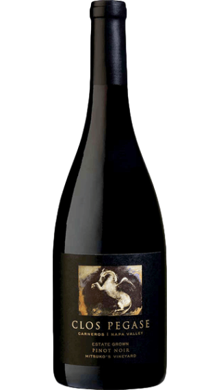 Bottle of Clos Pegase Mitsuko's Vineyard Pinot Noir 2019 wine 750 ml