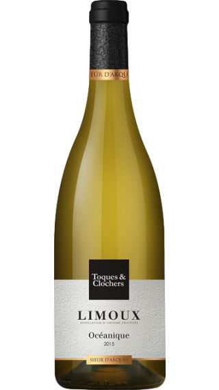 Bottle of Sieur d'Arques Toques et Clochers Limoux Chardonnay Oceanique 2016 wine 750 ml