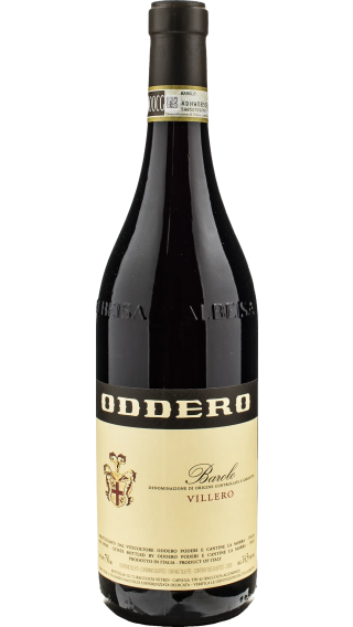 Bottle of Oddero Barolo Villero 2017 wine 750 ml