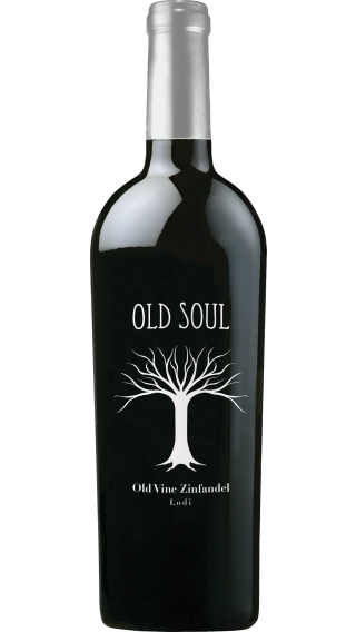 Bottle of Old Soul Old Vine Zinfandel 2022 wine 750 ml