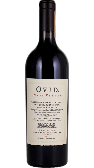 Bottle of Ovid 2017 wine 750 ml