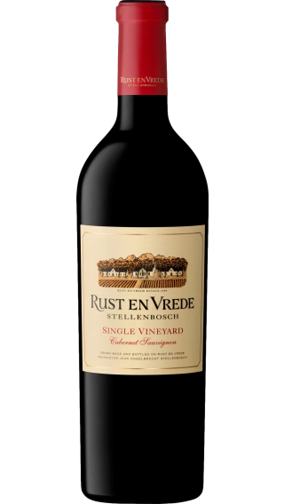 Bottle of Rust en Vrede Cabernet Sauvignon 2019 wine 750 ml