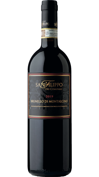 Bottle of San Filippo Brunello di Montalcino 2019 wine 750 ml