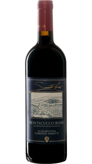 Bottle of Sassetti Livio Pertimali La Querciolina Montecucco Rosso 2020 wine 750 ml