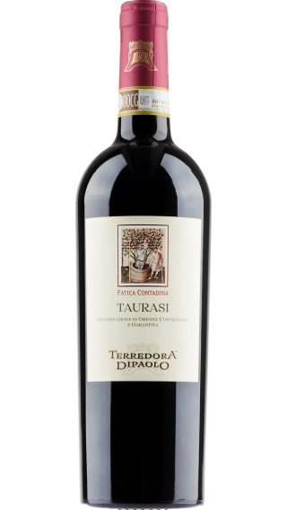 Bottle of Terredora Taurasi Fatica Contadina 2014 wine 750 ml