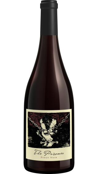 Bottle of The Prisoner Wine Company Pinot Noir 2021 wine 750 ml