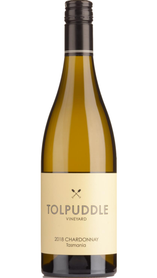 Bottle of Tolpuddle Vineyard Chardonnay 2023 wine 750 ml