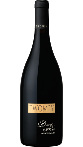 Bottle of Twomey Pinot Noir Anderson Valley 2015 wine 750 ml