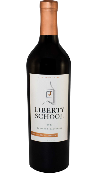 Bottle of Liberty School Cabernet Sauvignon 2013 wine 750 ml