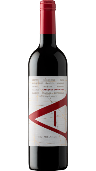 Bottle of Vina Vik A Cabernet Sauvignon 2020 wine 750 ml