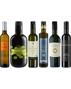 Zestaw degustacyjny Oliwy z Oliwek winnicy Premium