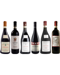 Skrzynia degustacyjna Piedmont Gattinara Premium