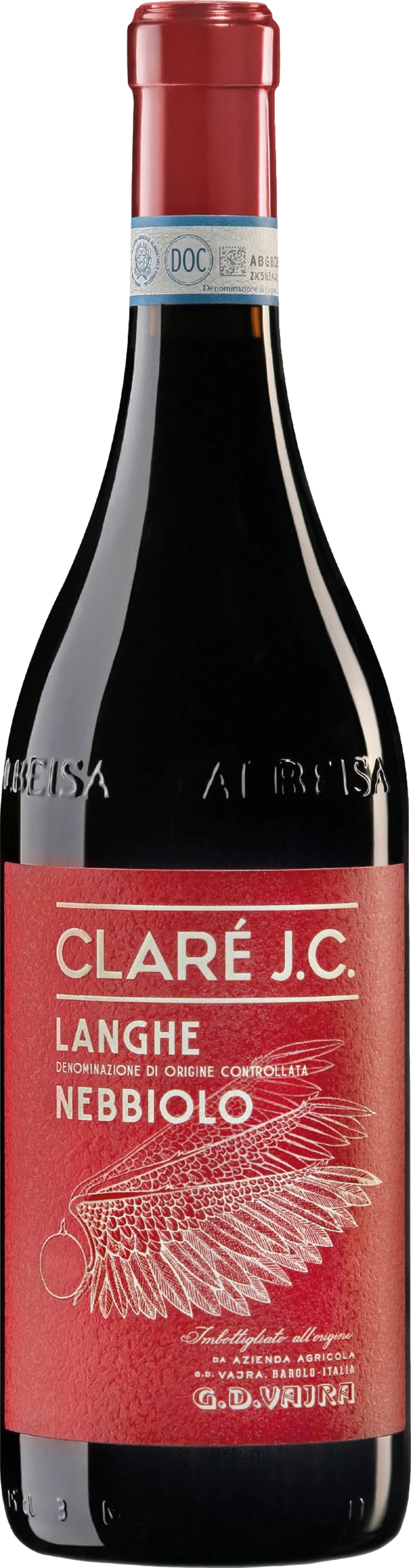 G.D. Vajra Langhe Nebbiolo Clare JC 2023