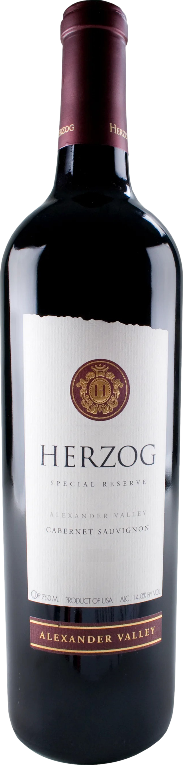 Herzog Alexander Valley Special Reserve Cabernet Sauvignon 2020