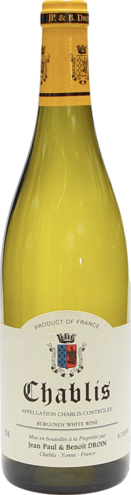 Jean-Paul & Benoit Droin Chablis 2019