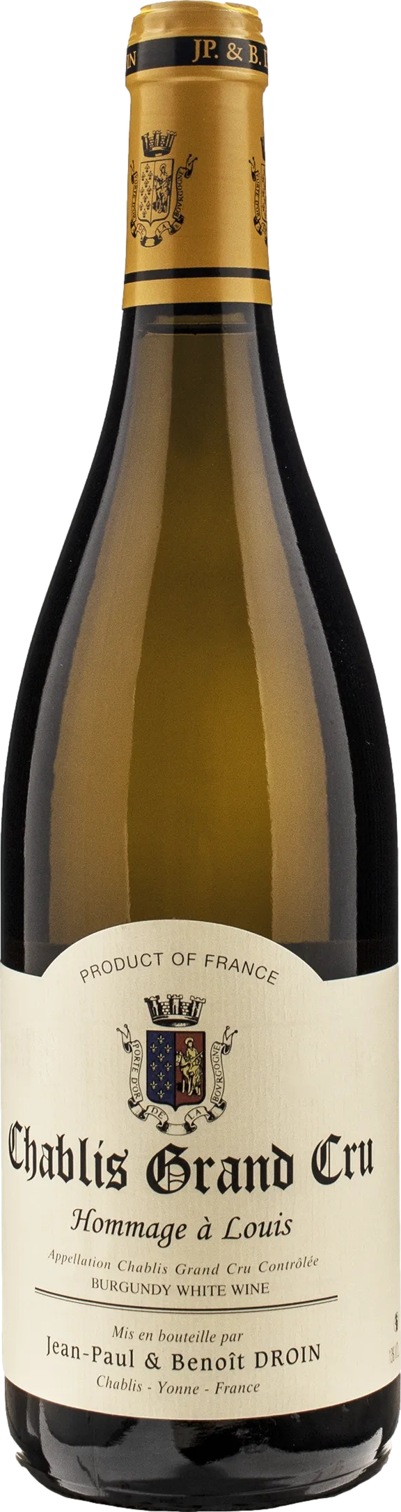 Jean-Paul & Benoit Droin Chablis Grand Cru Hommage a Louis 2020