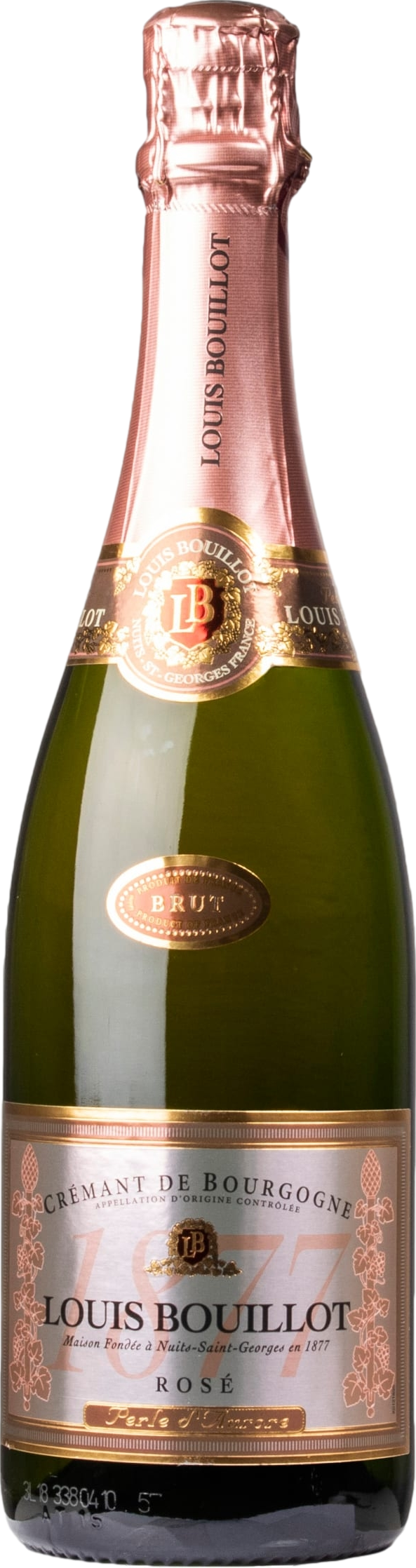 Louis Bouillot Perle d'Aurore Cremant de Bourgogne Rose