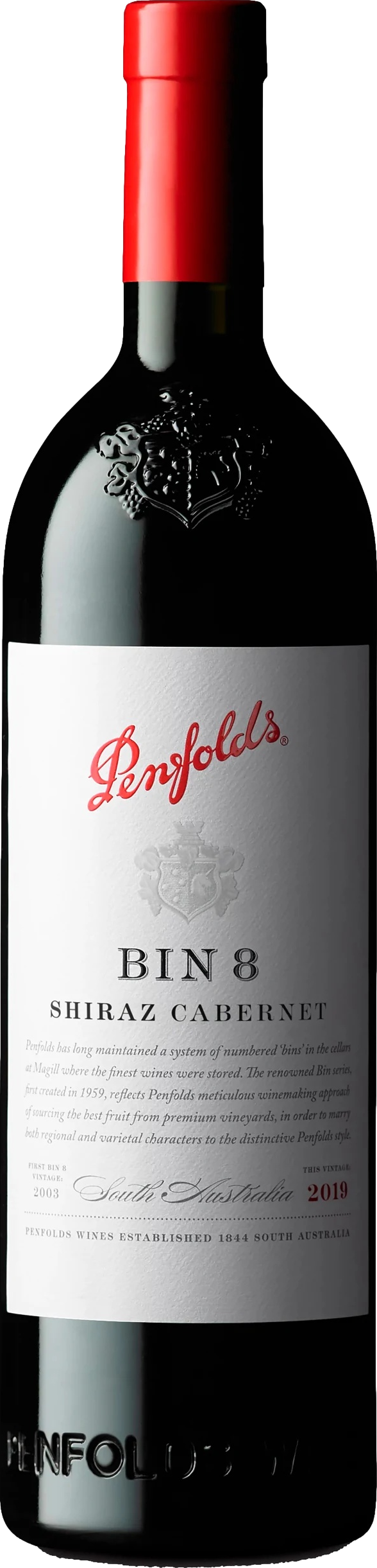 Penfolds Bin 8 Cabernet Shiraz 2019