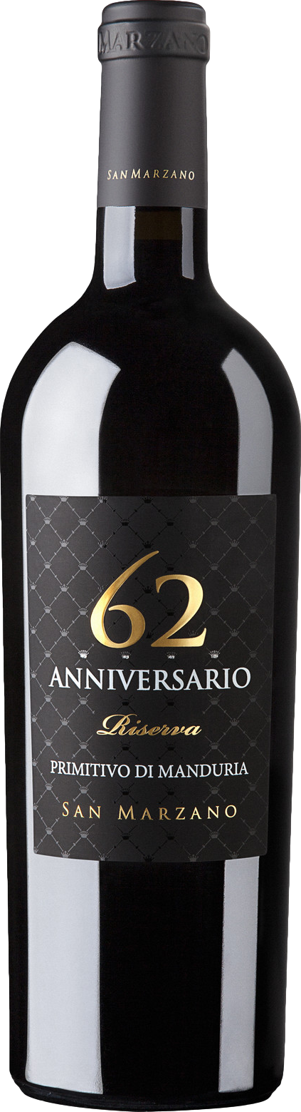 San Marzano 62 Anniversario Primitivo di Manduria Riserva 2018