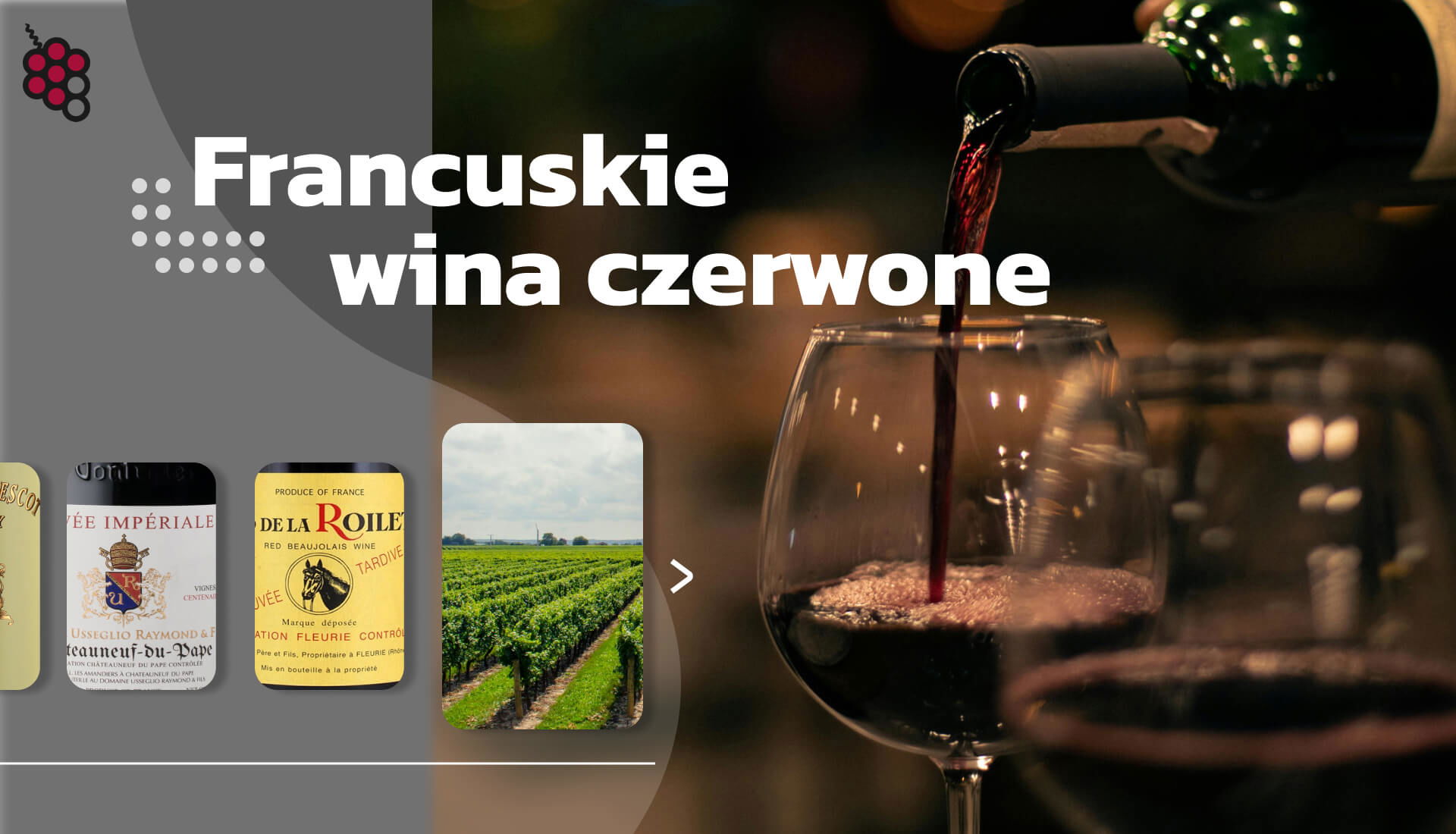 Francuskie czerwone wino z każdego regionu w 2024 roku