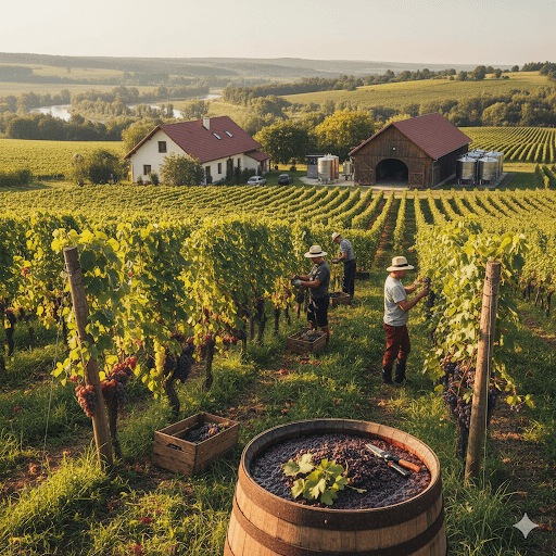 Jak wygląda produkcja wina w kraju nad wisła