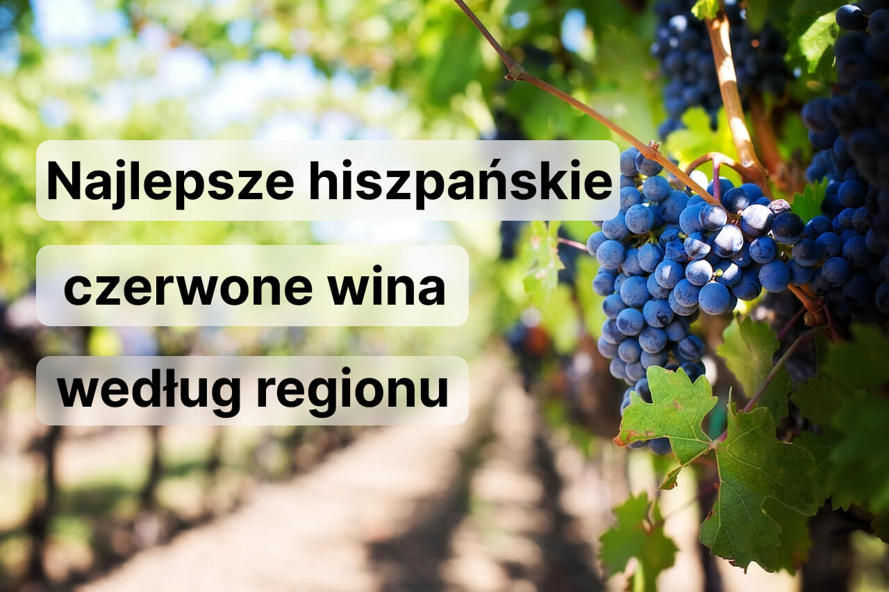 Najlepsze hiszpańskie czerwone wina według regionu