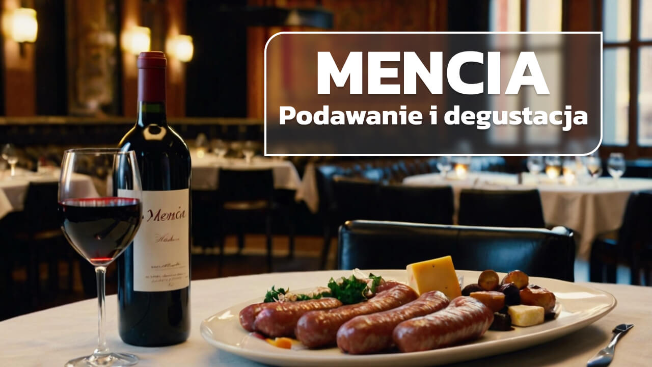 Podawanie i degustacja Mencia