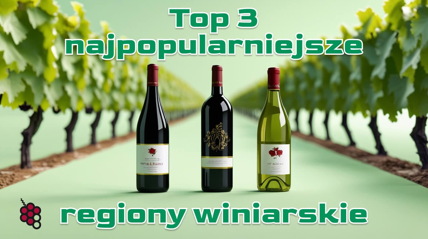 Top 3 najpopularniejsze regiony winiarskie, które warto obserwować