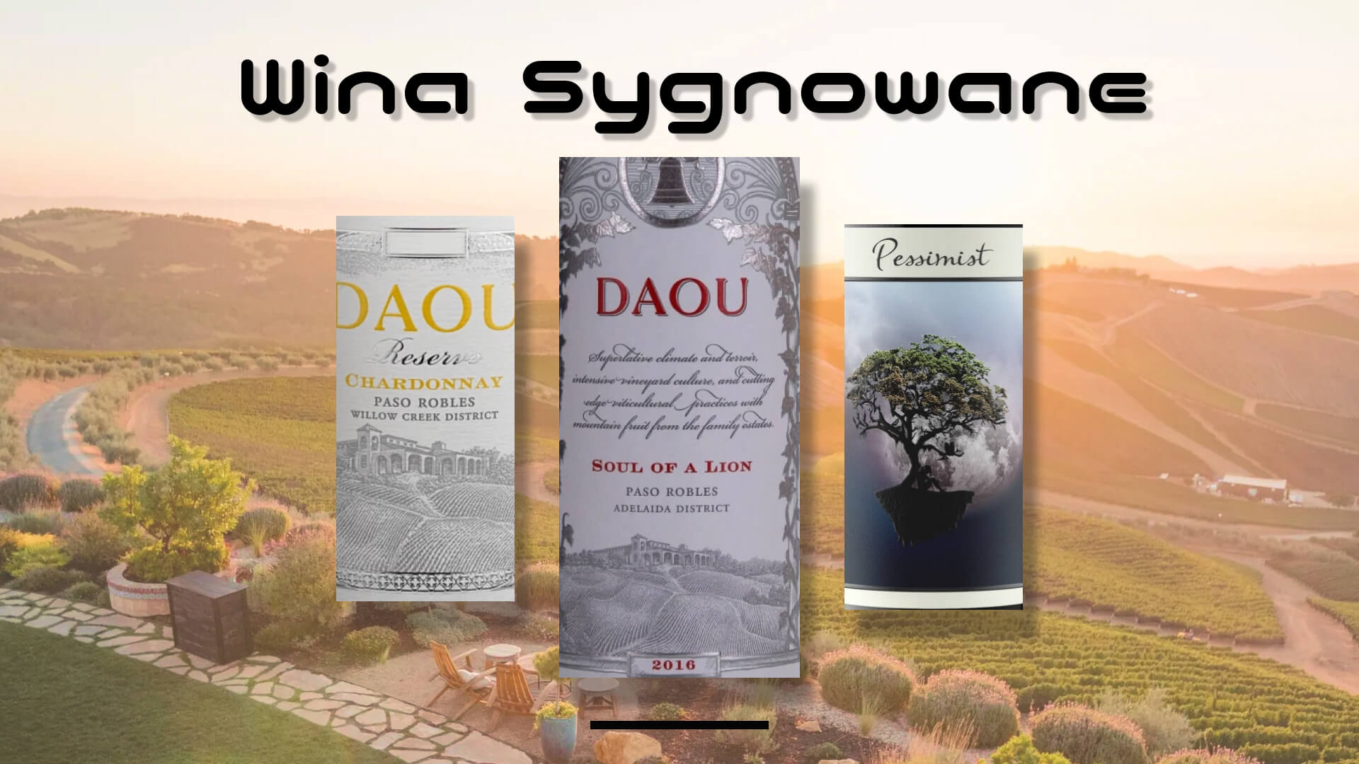 Wina Sygnowane